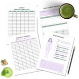 Wellness Planner Printable (23 pages) - PDF Instant Download and Print